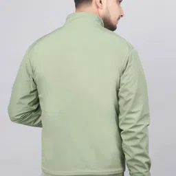 revlup Men Solid Quilted Jacket image 2