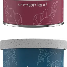 airganic Aroma Gel Can Combo- Crimson land & Glacier Blue Air Car Freshener Blocks image 1