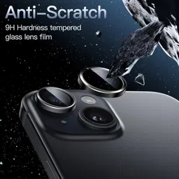 trisha enterprises Camera Lens Protector for iPhone 15/15 plus image 4