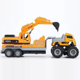 dezicon Bulldozer Truck Engineering Vehicle Excavator Toy-DZE357-picture-15