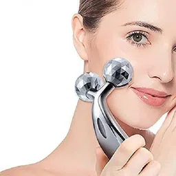 glarixa Best Quality 3D Roller Face Massager Skin Wrinkle Remover FR045 image 1