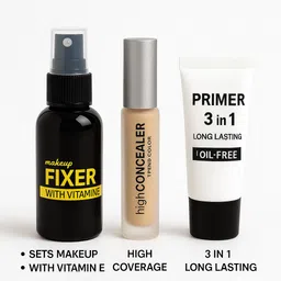 glow it HoldMe+ Setting Mist,CoverMax Concealer,PrimeAll 3-in-1 image 2