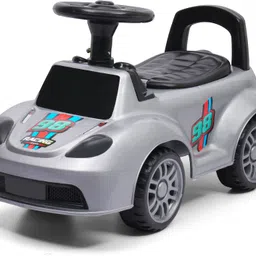 Manual Push Car Rideon's With Light & Music Stylish 4 Wheeler Car For Kids 3to5 years Tricycle-image-69