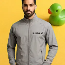 aliyagarments A Solid Men Wind Cheater image 1