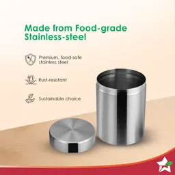 wonderchef Stainless Steel Utility Container - 750 ml image 5