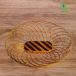 TRYVYN Decorative Woven Fruit & Vegetable Basket Bamboo Fruit & Vegetable Basket-picture-38