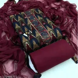 jensuits Unstitched Pure Cotton Salwar Suit Material Printed-picture-28