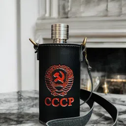 jgg jain gift gallery 500 ml stainless steel hip flask STAINLESS STEEL Hip Flask image 1