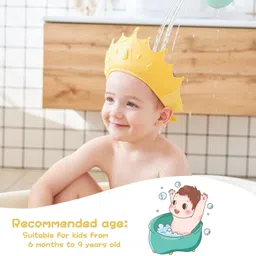 stolenband Shower Cap for Kids Waterproof Bathing Hat for Washing Hair 1 pic image 2