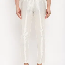 dda Men’s Silk Blend Fit – Ethnic Party & Wedding Wear Pants, Comfortable & Stylish Men Pyjama image 3