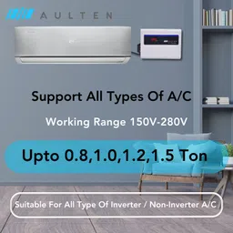 aulten 4 KVA 150V-280V 3200W Digital Voltage Stabilizer for All Inverter/Split/Window 1.5 Ton Ac image 2
