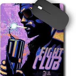 The Desi Monk Fight Club Anti Skid Mouse Pad for Laptops and Computers Non Slip Base Mousepad-picture-19