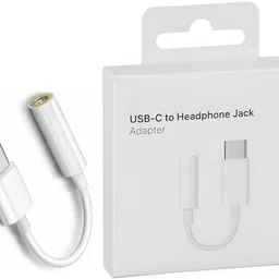 Pacificdeals White USB Type C to 3.5 mm Connector For Earphone Jack, Phone Converter-image-48
