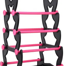 eramasher stoneware Red-4 Step Plastic Bangle Stand for Women | Dressing Table Jewellery Organizer Jewellery Organizer, Accessories Organizer, Regular Organizer image 5