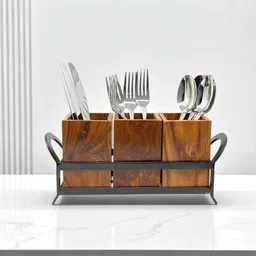 xwood Empty Cutlery Holder Case-picture-30