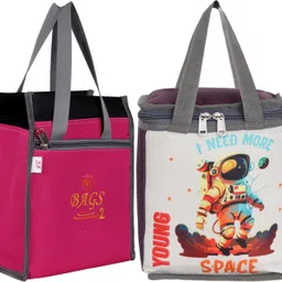 fruzon LUNCH BAG 3D BAG TIFFIN Waterproof Lunch Bag image 1