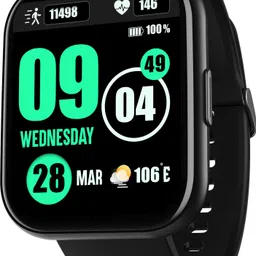 boAt Wave Neo Plus with 1.96" HD Display, BT Calling, Coins & Face Studio Smartwatch image 2