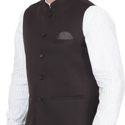 wagreoutfit Solid Men Waistcoat image 4