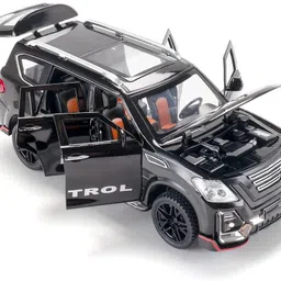1:24 Scale Die cast Metal Model petrol Diecast Car Lights & Sound, Car For Kids-image-4