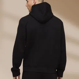 cool plus Men Full Sleeve Solid Hooded Sweatshirt image 2