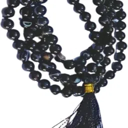 rashiring Natural Sulemani Hakik Mala Lab Certified Mala 108 +1 Beads Lab Certified Mala Agate Stone Necklace image 2