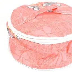 FAIRY HOME Box Zipper Printed Roti Round Disk Cover image 2