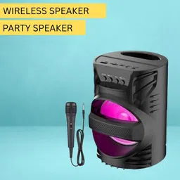 Clairbell LZ (PORTABLE WIRELESS SPEAKER) Upto 6H Playtime & FM Radio Powerful SoundT82 15 W Bluetooth Laptop/Desktop Speaker-picture-11