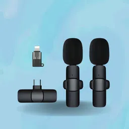 frony K9 Dual Wireless Mic WithCollar Microphone for YouTube &Live Voice RecordingK375 Microphone-picture-42