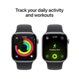 Apple Watch Series 11 GPS+Cellular with Black Sport Band - M/L (42mm Retina LTPO3 OLED Display, Space Grey Aluminium Case) image 4
