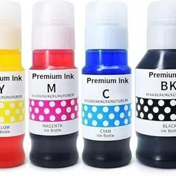 Gedi GI71 Refill Ink for Canon G1020 G1737 G2020 G2021 G2060 G3770 G4770 Printer Black + Tri Color Combo Pack Ink Bottle-image-0