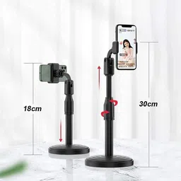 ZIRAK Mobile Holder Height-Angle Adjustable Stand Compatible with All Smartphones Mobile Holder image 2