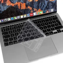 oaky Layout Keyboard Cover for MacBook Air M1 13 inch 2020 Model - A2179 Ultra Thin Protector Waterproof Dust-Proof Keyboard Skin Keyboard Skin image 2