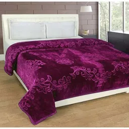 westethic Floral Double AC Blanket for Heavy Winter image 1