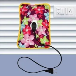 Hot Water Bag, Electric Heating Pad-Heat Pouch Hot Water Bottle Bag. Electrical 1 L Hot Water Bag-image-90