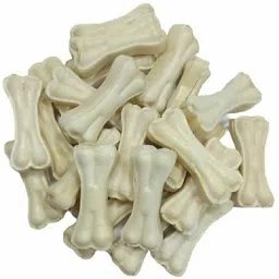 petfun 3 Inches Rawhide Pressed Flavor Dog Calcium Treat Bones for Puppy Chicken Dog Chew-picture-26