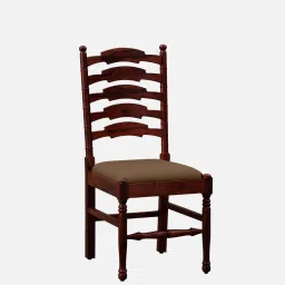 amberville from pepperfry Encore Sheesham Wood Dining Chairs In Honey Oak Finish (Set Of 2) image 5