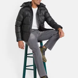 mettle Men Solid Casual Jacket image 2