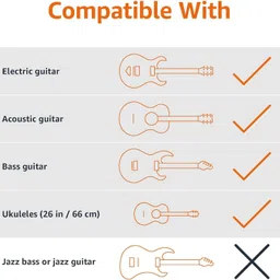 intern Height Adjustable Guitar Stand Floor with Secure Support for Electric, Bass Tubular Stand image 4
