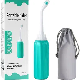 maitri enterprise Portable bidet, Jet Spray for Toilet | Retractable, 2 angled Nozzles M302 Manual Bidets-picture-38