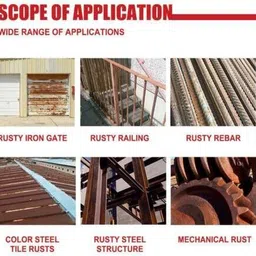 flying wing Metal Rust Remover | Fast-Acting Rust Dissolver for Iron | Corrosion Solution Rust Removal Gel image 5