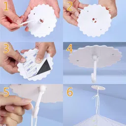 classic mosquito net King Size Polyester Double Layer Royal Machardani Canopy Decorative Palace Style Polyester Washable Adults Mosquito Net image 5