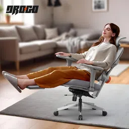 drogo Ergonomic Office Chair for Work from Home Computer Gaming Chair with 4D Armrest Mesh Office Executive Chair image 4