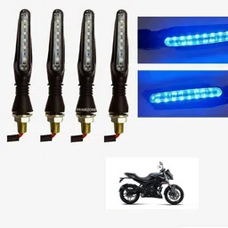 prime zone Front, Rear LED Indicator Light for Bajaj, Hero, Honda, TVS, Suzuki, Universal For Bike Universal For Bike-picture-38