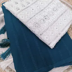 prkz fashion Dyed Manipuri Viscose Rayon Saree-picture-45