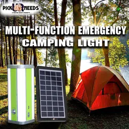pick ur needs 4 Side Tube Lantern Rechargeable With Solar Panel Home 8 hrs Lantern Emergency Light image 5