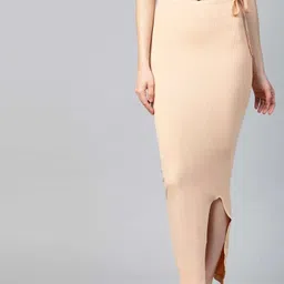 VDIHATA FASHION Beige Color Lycra Blend Smooth Curve Fish Cut Shapewear Petticoat For Women Lycra Blend Petticoat-picture-15