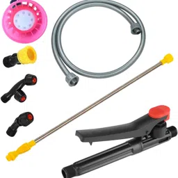 farmearth Agriculture Sprayer Spare Parts Kit 1 Pipe, 1 Trigger, 1 SS Lance, 4 Nozzle Set 0 L Backpack Sprayer-picture-18