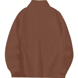 kajaru Men Full Sleeve Self Design Sweatshirt image 2