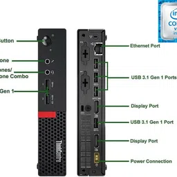 COMPUTER WORLD Core™ i7 (6th Generation) [4 Cores, 8 Threads] - ThinkCentre Micro Desktop [HBA] Intel Core i7-6700 Processor [4 Cores, 8 Threads, 3.40 GHz] - Lenovo Tiny PC (32 GB RAM/Intel® UHD 530 Graphics/1 TB SSD Capacity/Windows 11 Pro) Mini Tower with MS Office-image-40