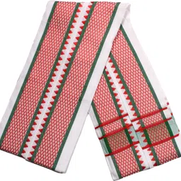 Sharan Elegance Single Dhoti-2.00 meter / Lungi / Mundus with Gamcha Solid Men Dhoti image 4